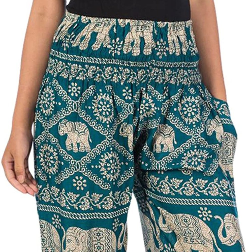LOFBAZ Teal Green Elephant Light Weight Women's So